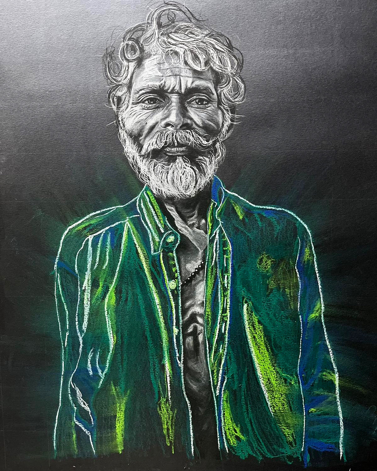 'The man in Green' 2022